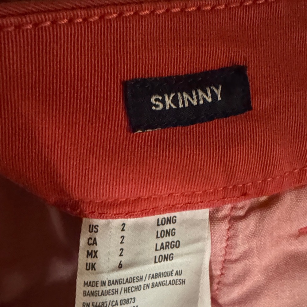 American Eagle skinny pants size 2L 2 long tall women’s - Picture 5 of 9